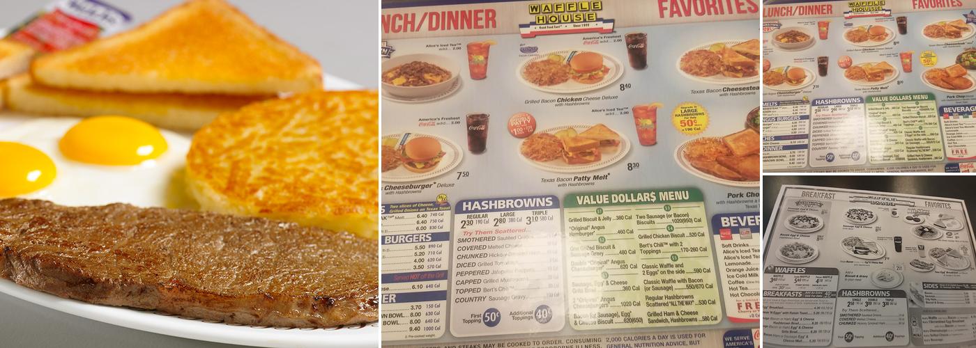 Waffle House Menu