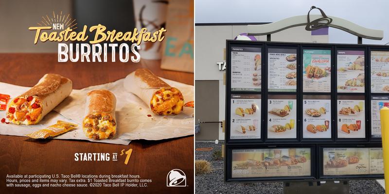 Taco Bell Menu