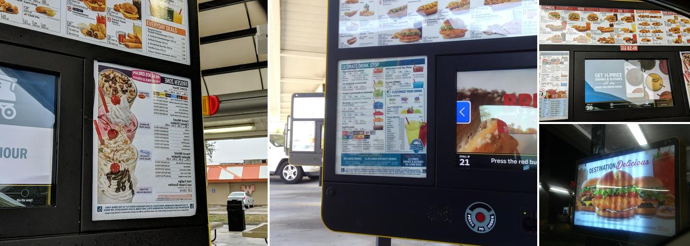 Sonic Drive-In Menu