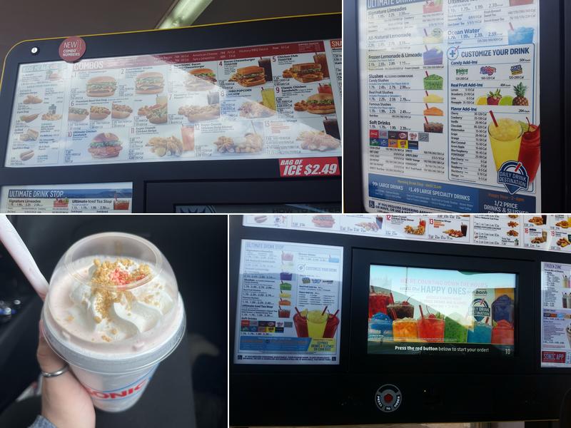 Sonic Drive-In Menu