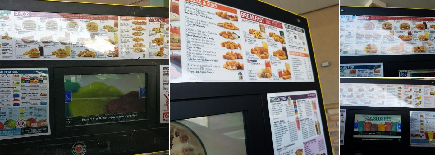 Sonic Drive-In Menu