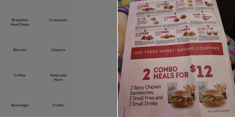 Wendy's Menu