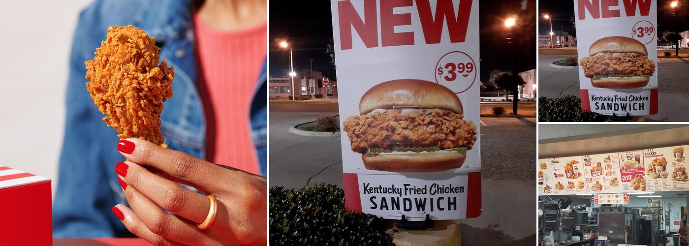 KFC Menu