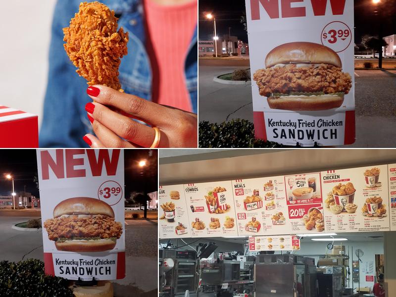 KFC Menu