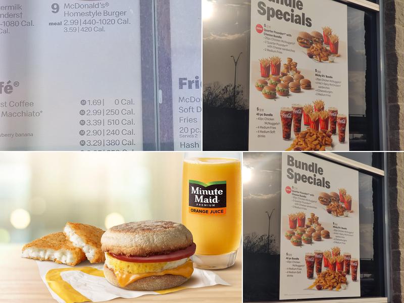 McDonald's Menu