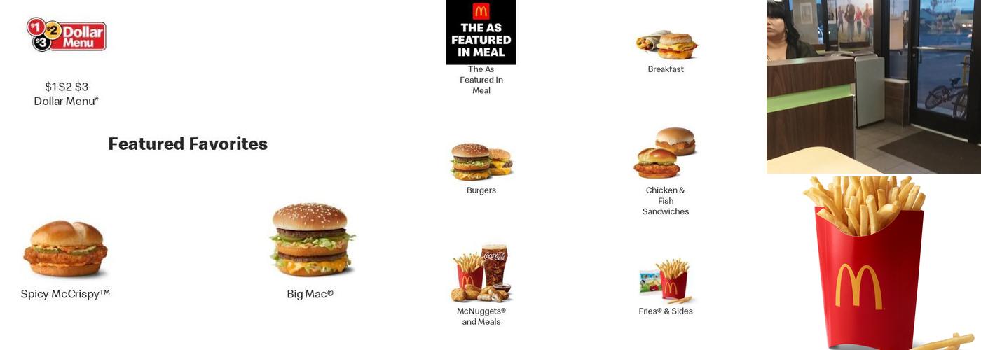 McDonald's Menu