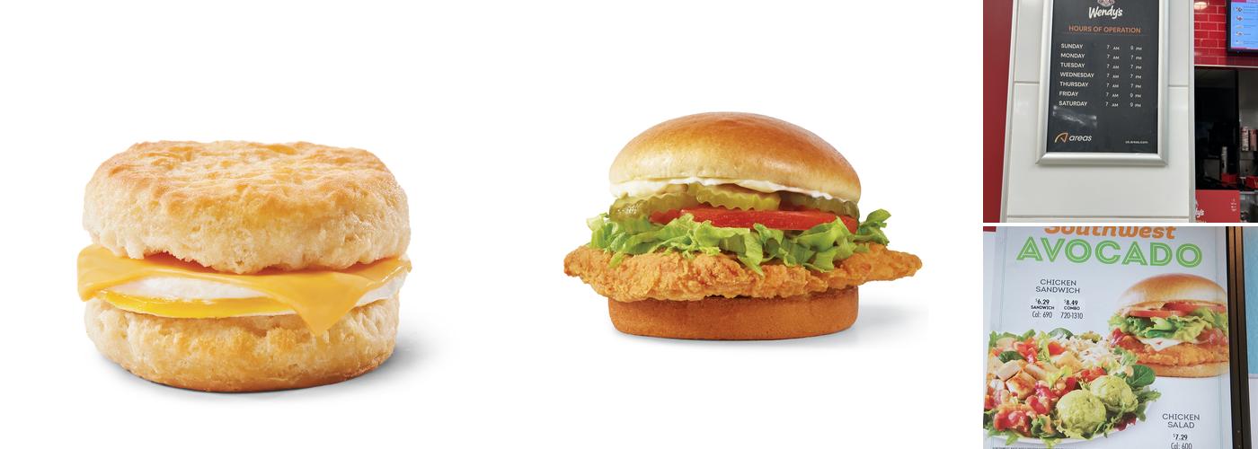 Wendy's Menu