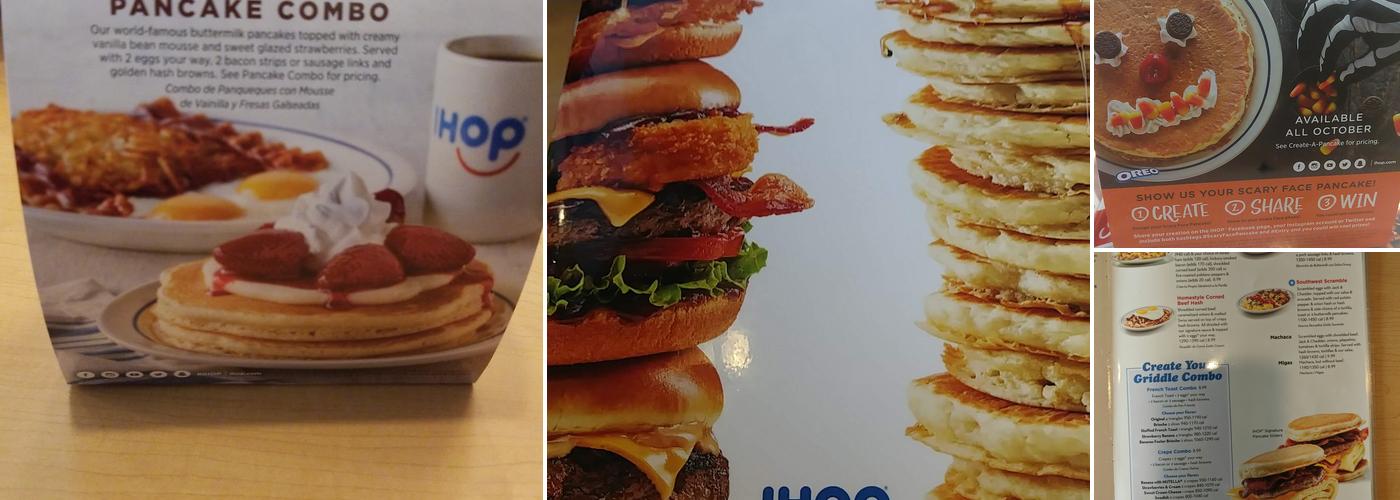 IHOP Menu