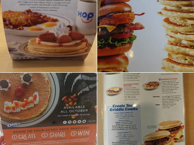 IHOP Menu