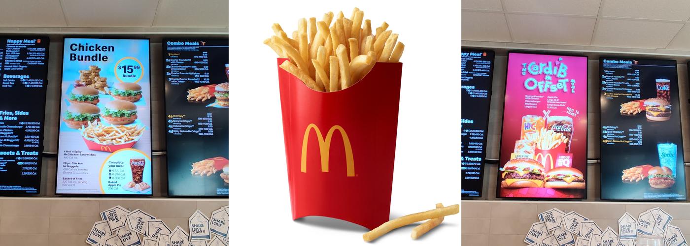 McDonald's Menu