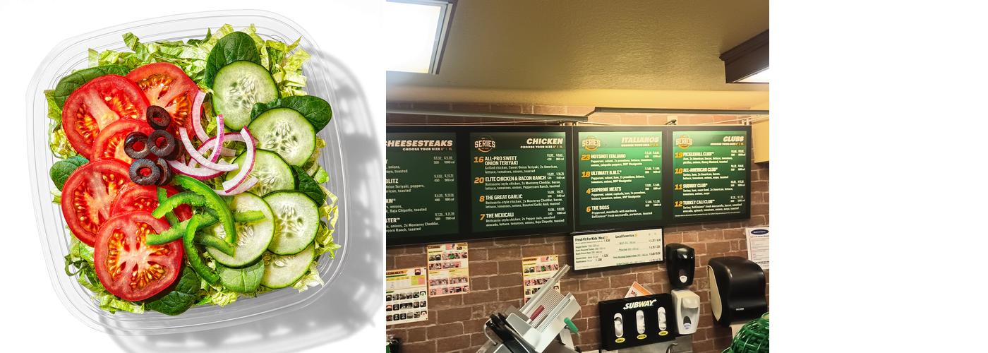 Subway Menu