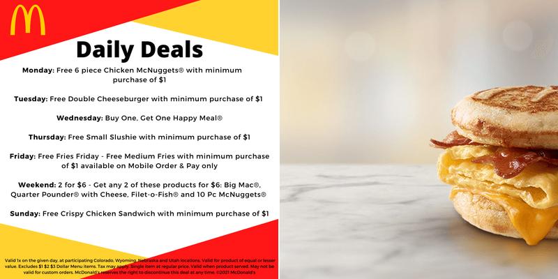 McDonald's Menu