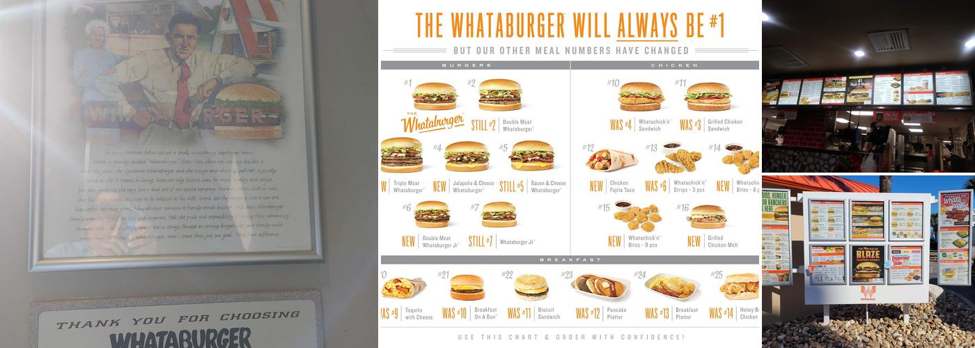 Whataburger Menu
