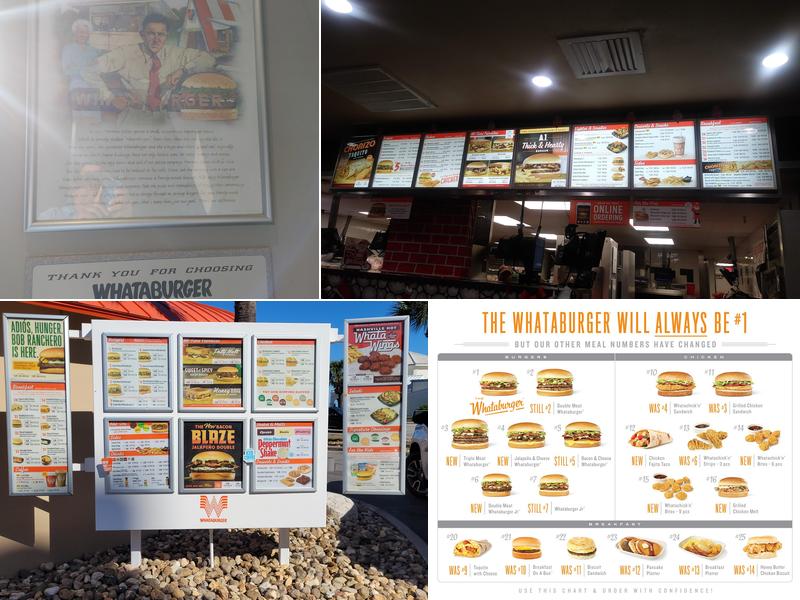 Whataburger Menu