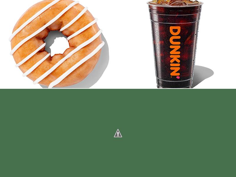 Dunkin' Menu
