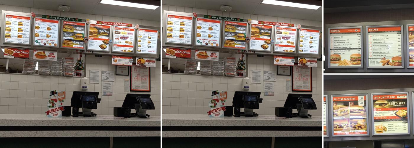 Whataburger Menu