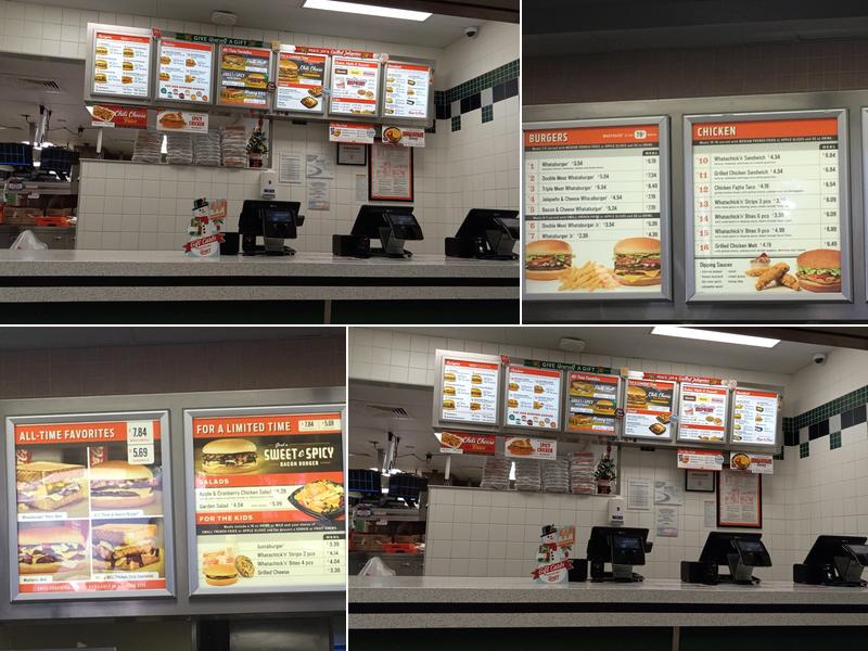 Whataburger Menu
