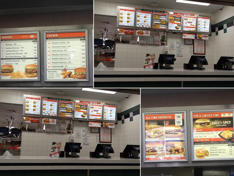 Whataburger Menu