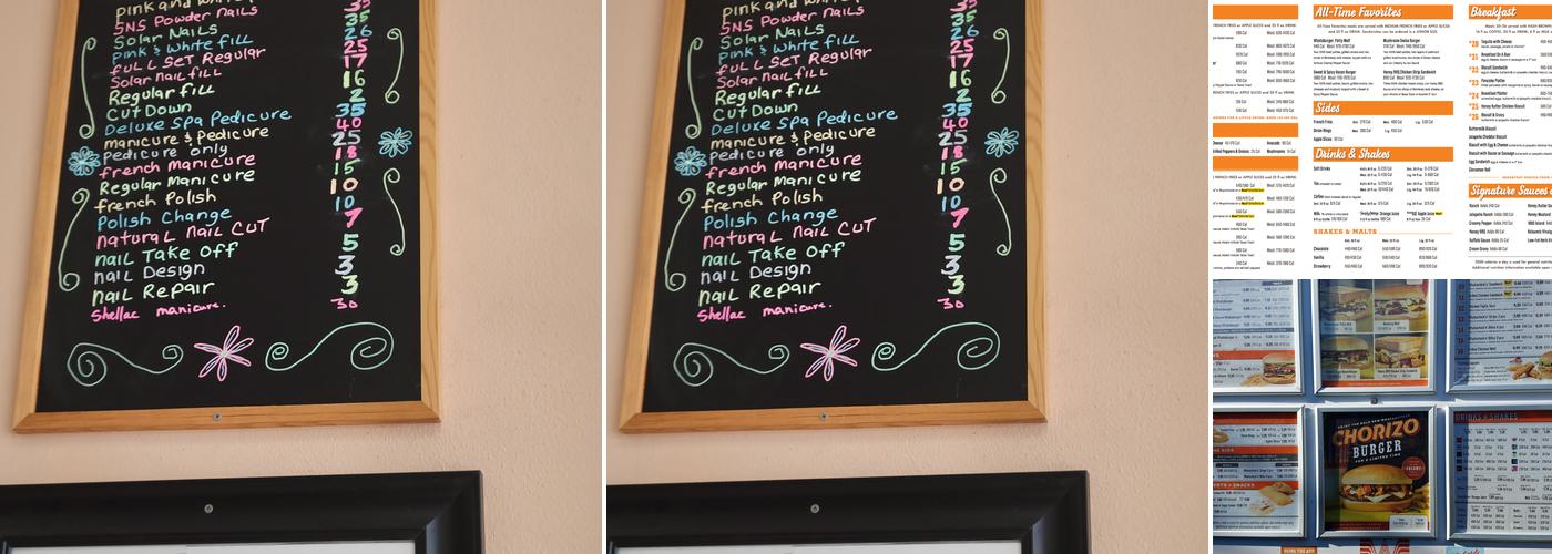 Whataburger Menu