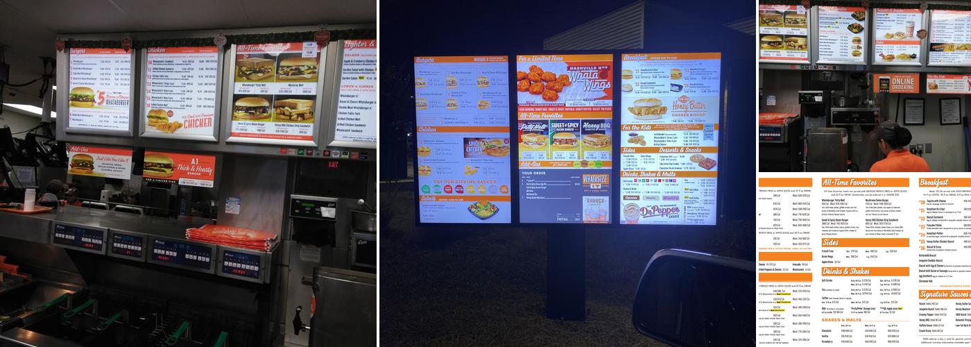 Whataburger Menu