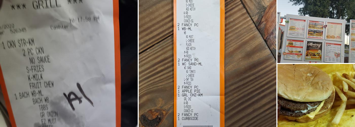 Whataburger Menu
