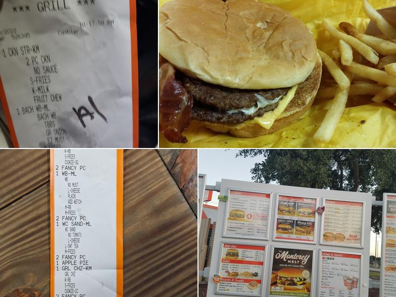 Whataburger Menu