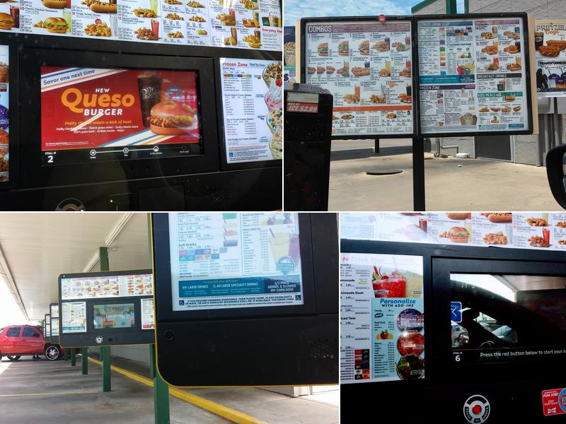 Sonic Drive-In Menu