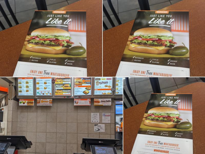 Whataburger Menu