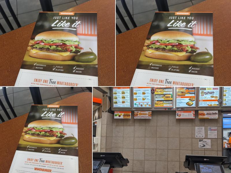 Whataburger Menu