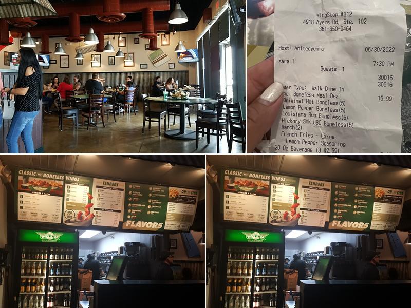 Wingstop Menu