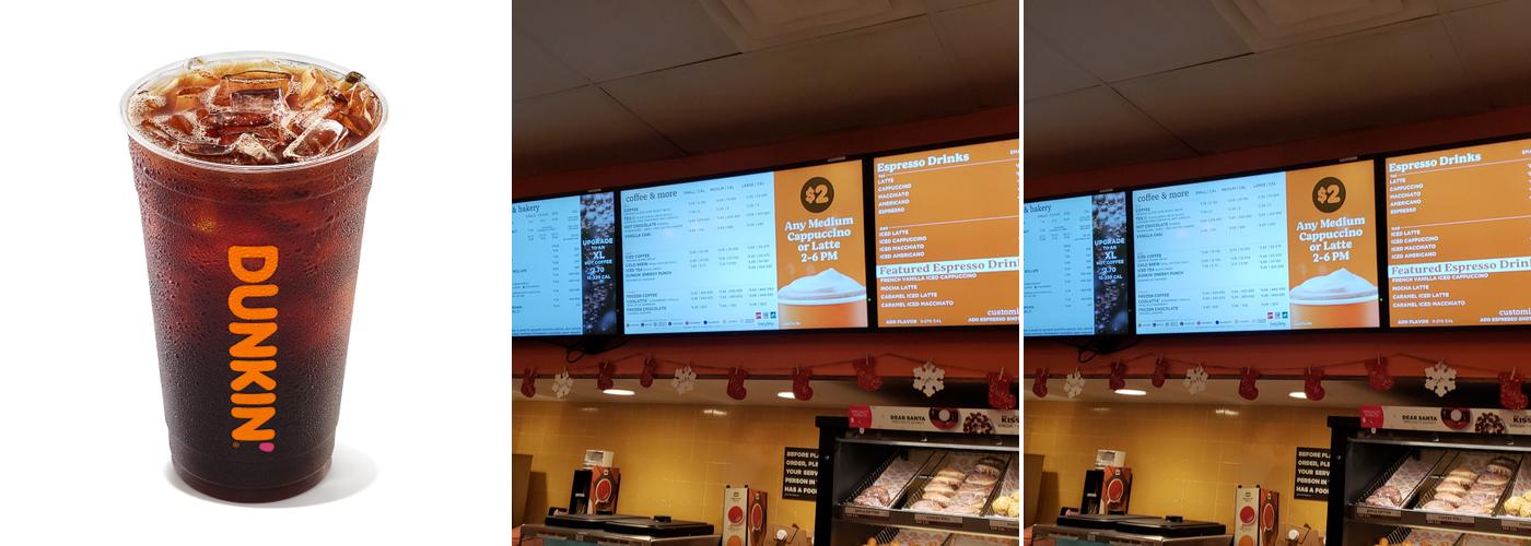 Dunkin' Menu