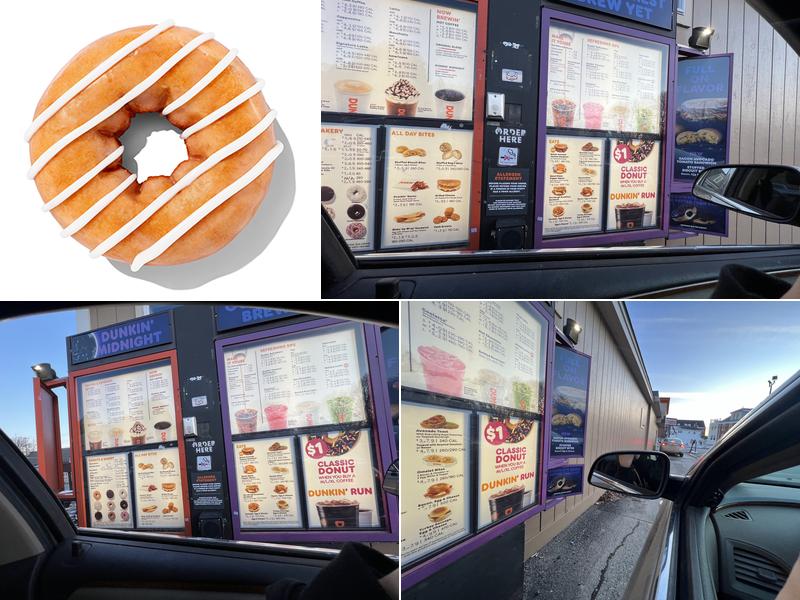 Dunkin' Menu