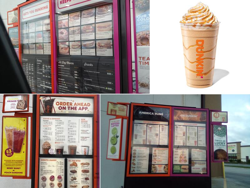 Dunkin' Menu