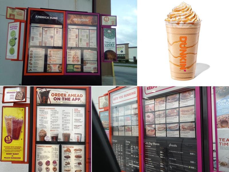 Dunkin' Menu