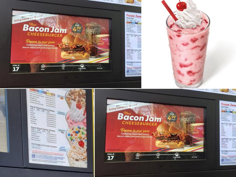 Sonic Drive-In Menu