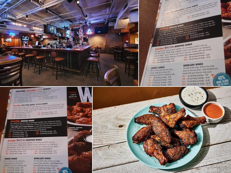 Hooters Menu