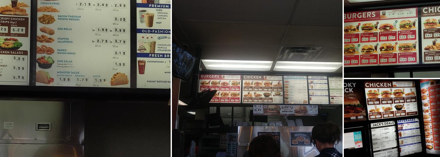 Jack In The Box Menu