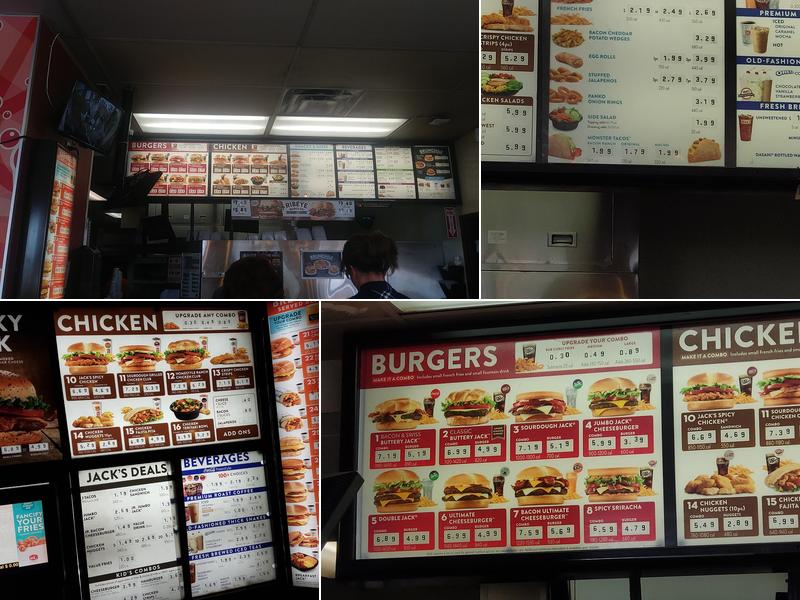 Jack In The Box Menu