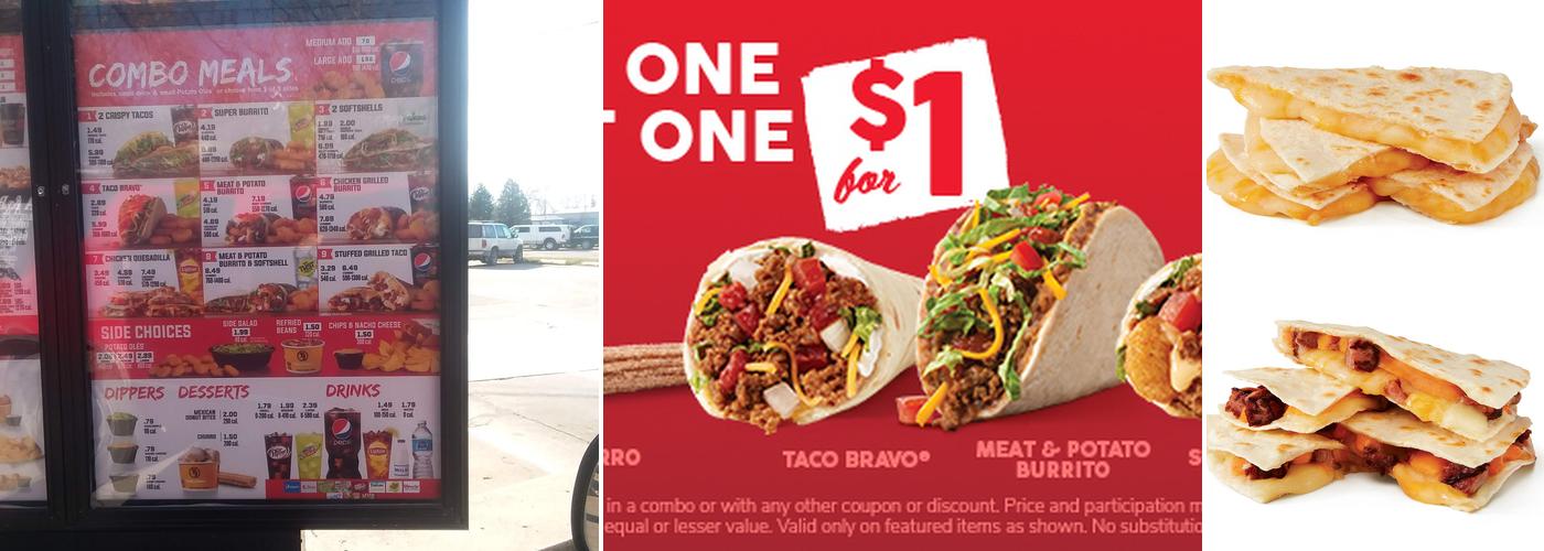 Taco John's Menu