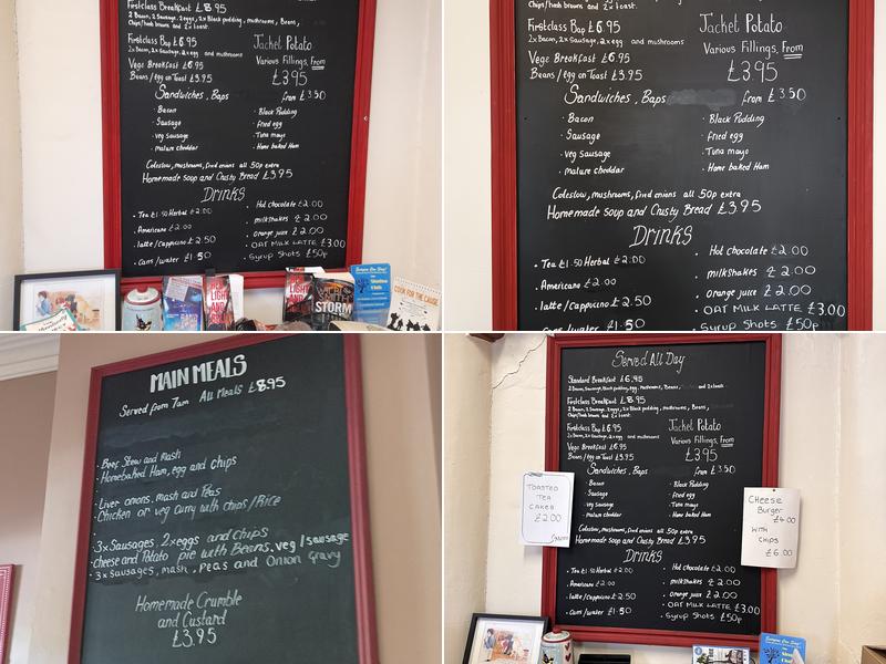 Firstclass Cafe Menu