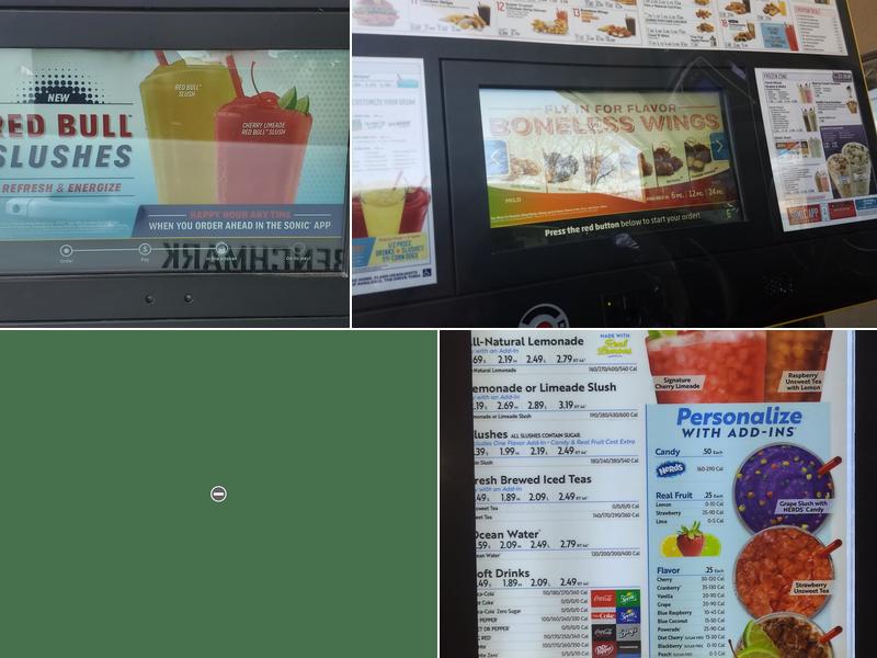 Sonic Drive-In Menu