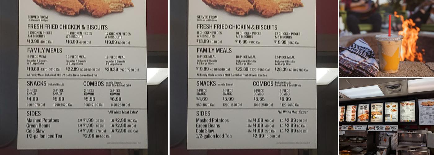 Hardee’s Menu