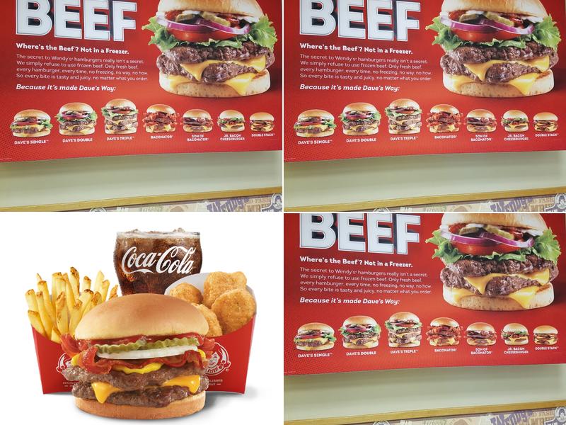 Wendy's Menu