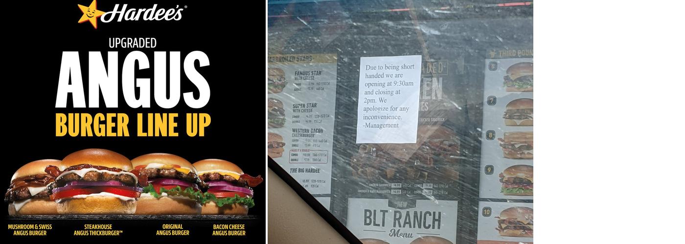 Hardee’s Menu