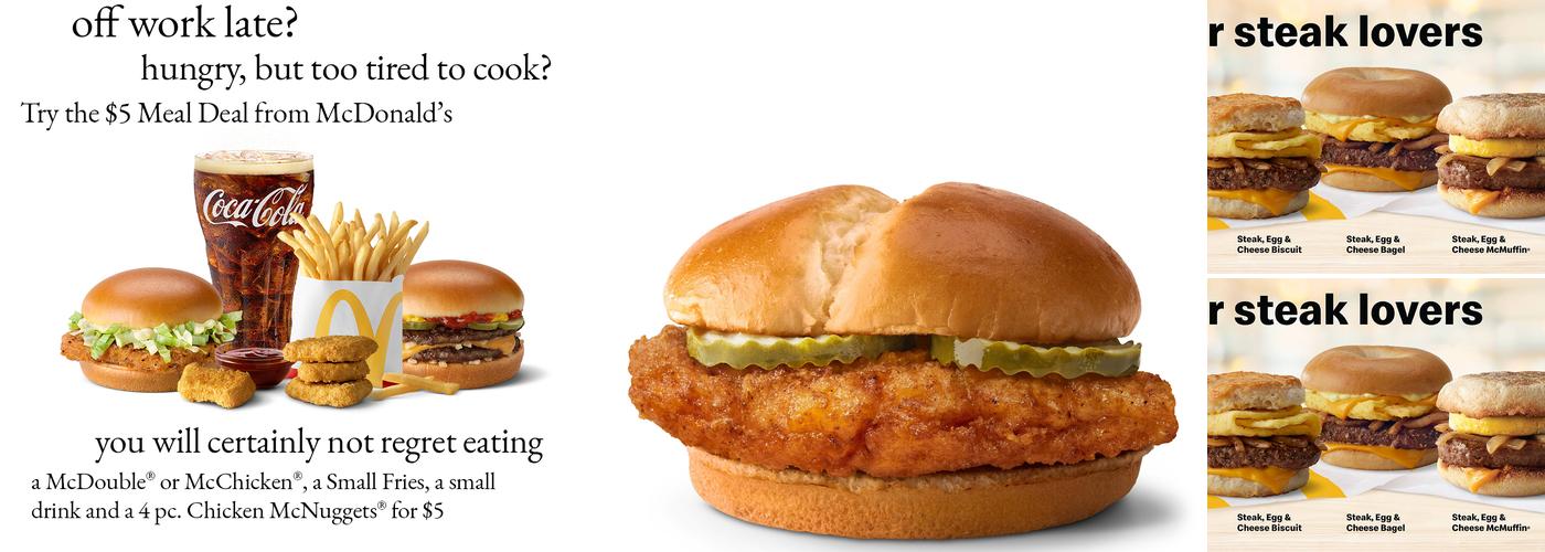 McDonald's Menu