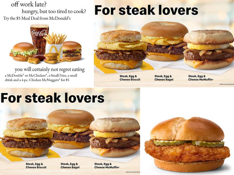 McDonald's Menu