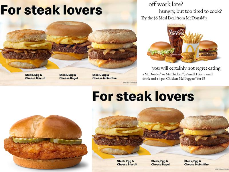 McDonald's Menu