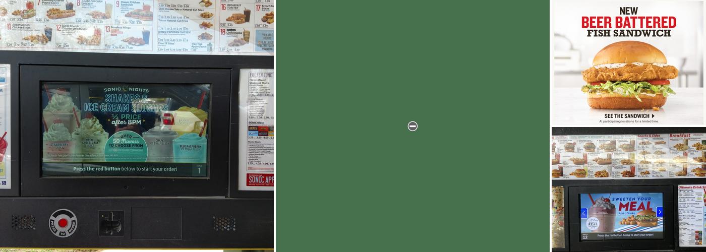 Sonic Drive-In Menu