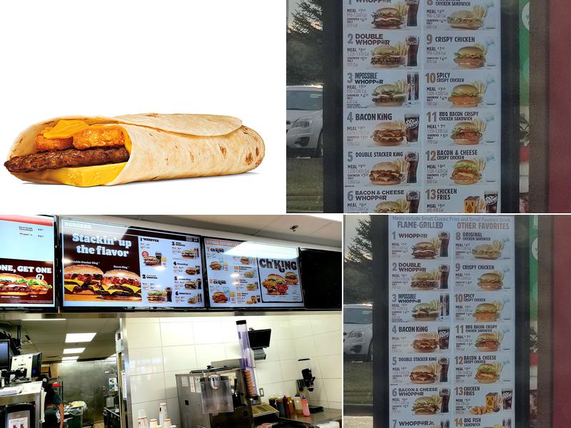 Burger King Menu