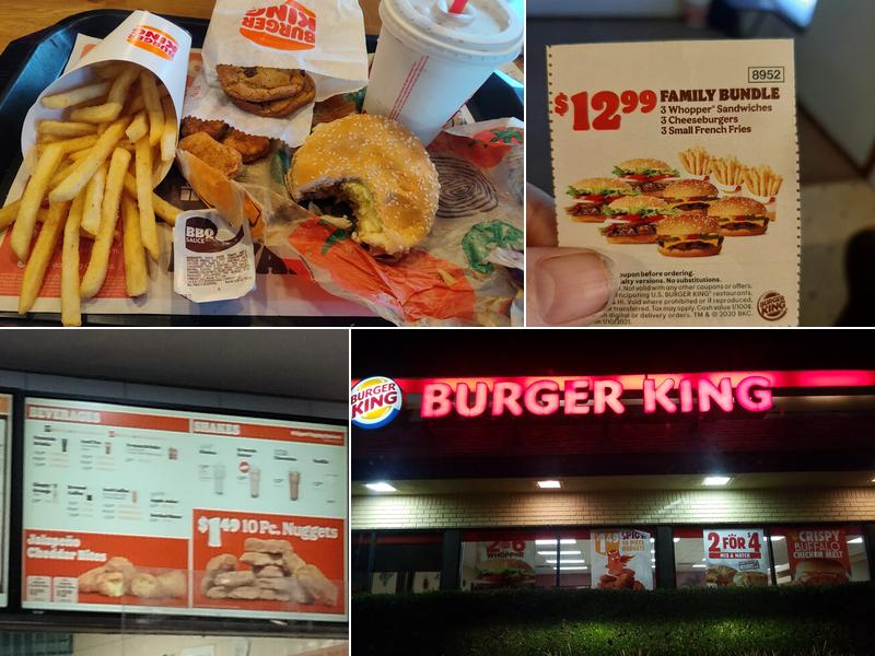 Burger King Menu